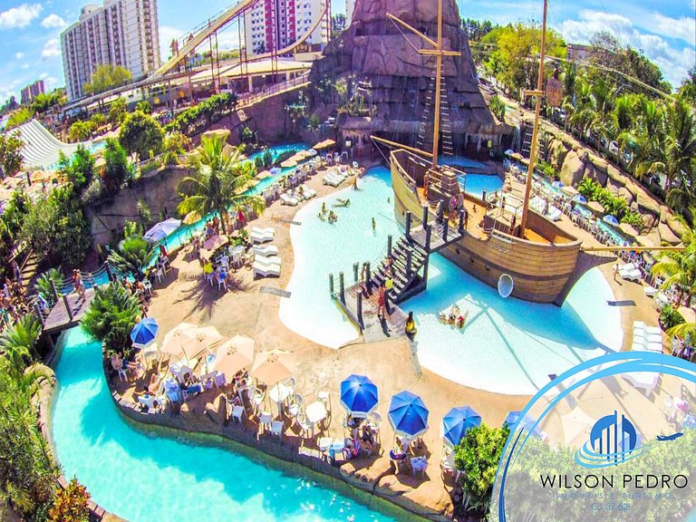 Spazzio diRoma com acesso ao Acqua Park