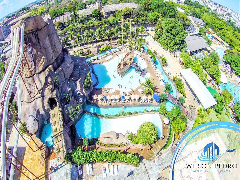 Spazzio diRoma com acesso ao Acqua Park