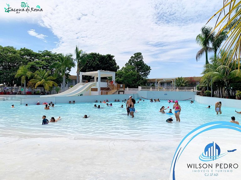 Lacqua diRoma + Lagoa Parque - Apto. Suíte