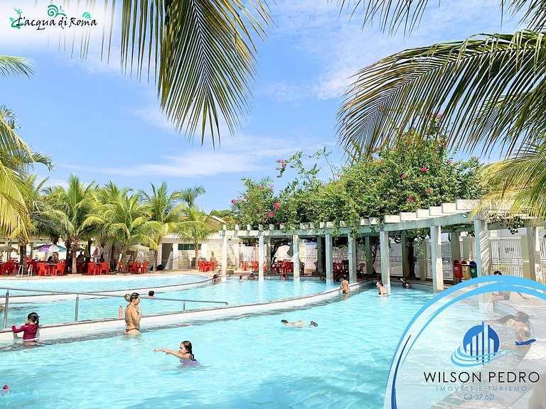 Lacqua diRoma + Lagoa Parque - Apto. Suíte