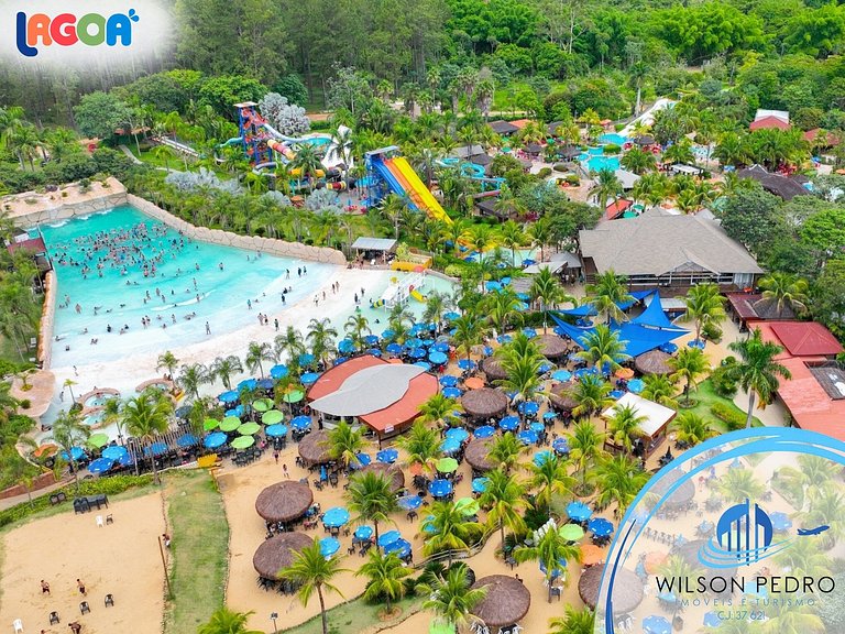 Lacqua diRoma + Lagoa Parque - Apto. Suíte